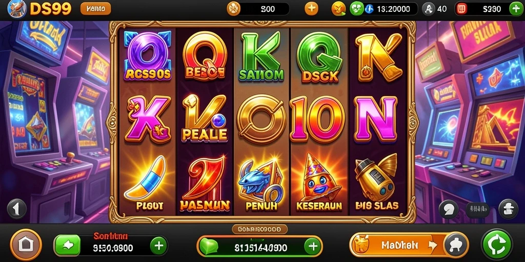 Tampilan gameplay DS99 yang mengasyikkan dengan fitur slot.