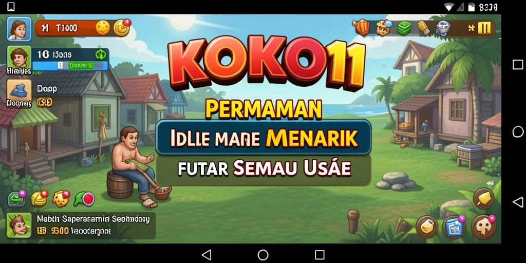 Tampilan gameplay KOKO11 yang menawan dan menarik.
