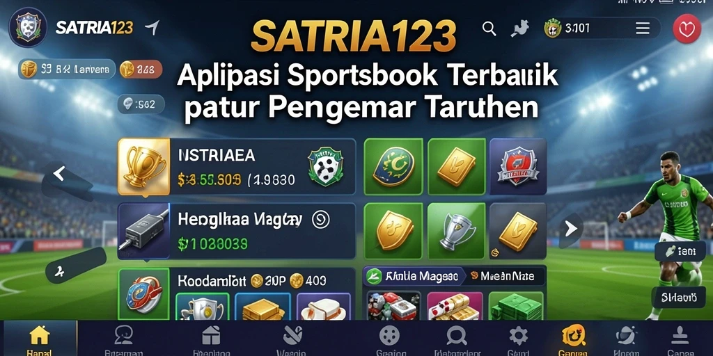 Tampilan menarik dan gameplay interaktif di SATRIA123.